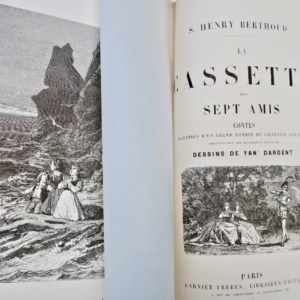 Henry Berthoud La cassette des sept amis - Contes Yan Dargent 1869