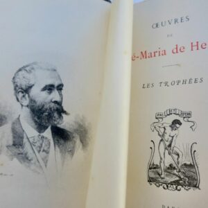 Heredia, J. M. de Oeuvres de. Les Trophées Alphonse Lemerre