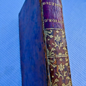 Horace Dictionnaire alphabétique de tous les noms propres.. Horace 1756