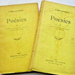 LAFORGUE Jules Poésies  EO