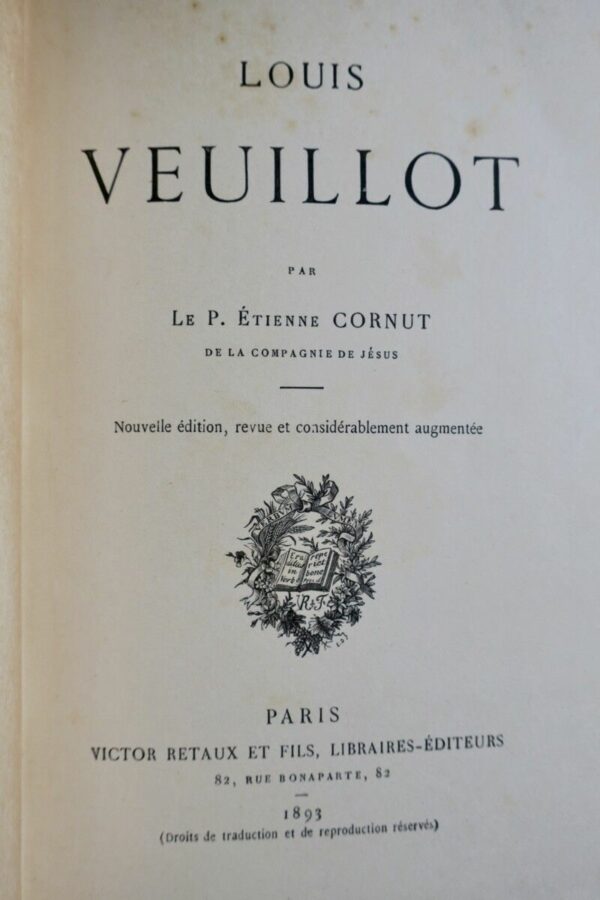 LOUIS VEUILLOT étude morale et littéraire – Image 4
