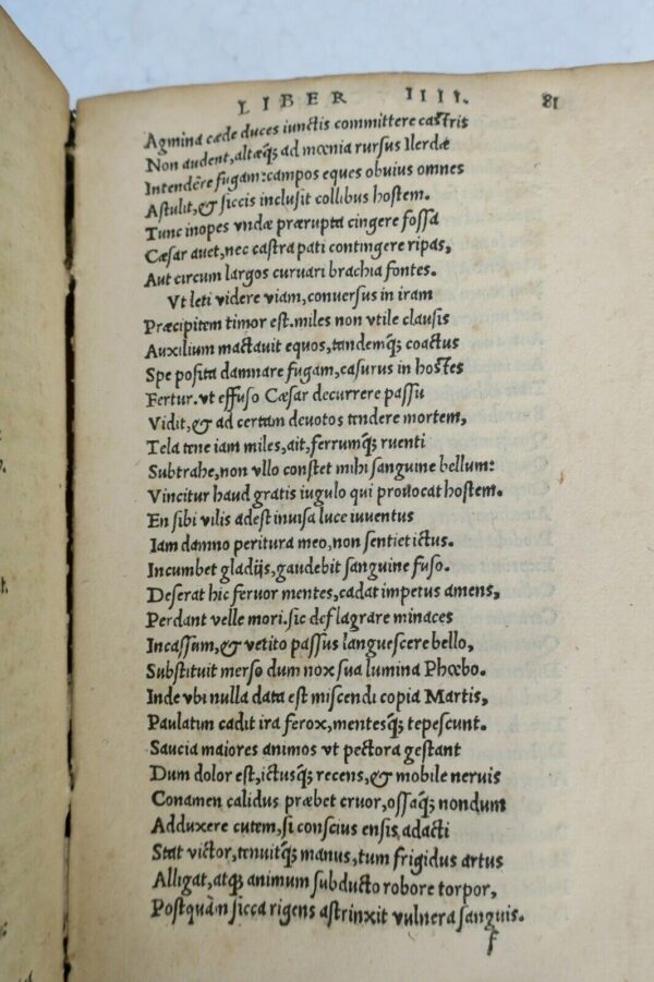 LUCANUS MARCUS ANNAEUS M. Annei Lucani De bello civili 1538 – Image 6