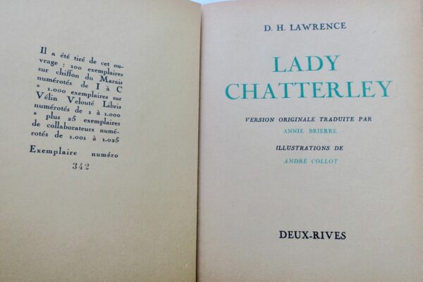 Lawrence - Lady Chatterley illustré de Collot – Image 11