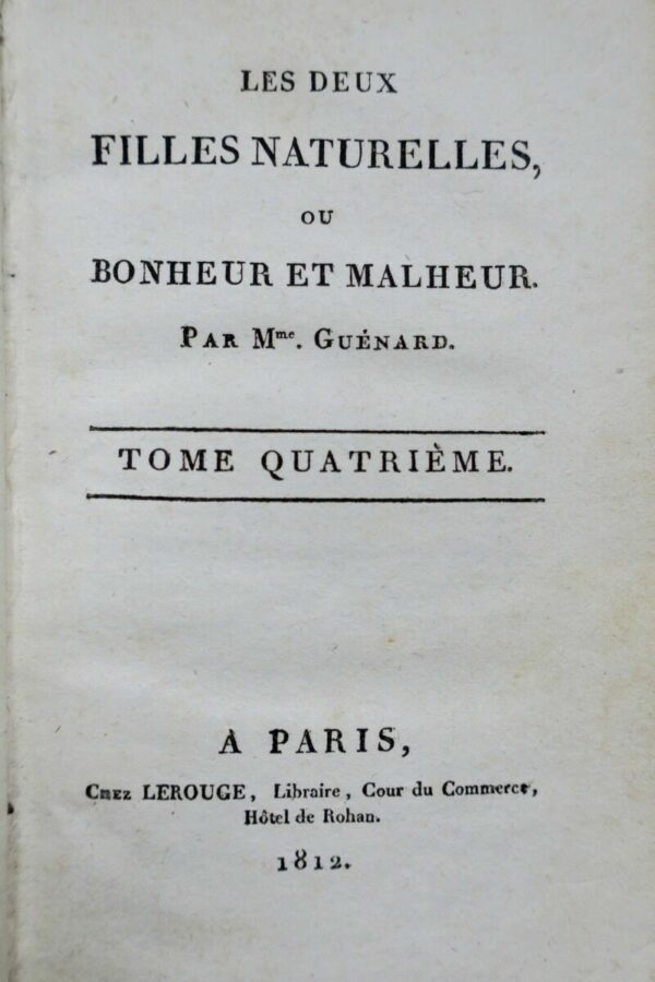 Les deux filles naturelles ou bonheur et malheur 1812 – Image 4