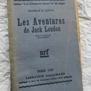 London les aventures de jack London 1927