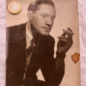 MAURICE DRUON 130 x 170 mm. photo argentique