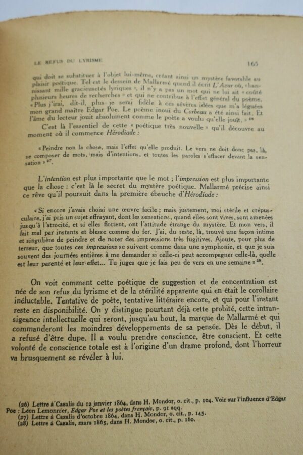 MICHAUD (Guy) Message poètique du symbolisme + dédicace – Image 4