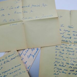 Maurice Druon lettre autographe à  sa femme 1940 2ème Hussard