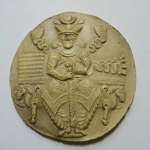 Médaille en plâtre 76  mm