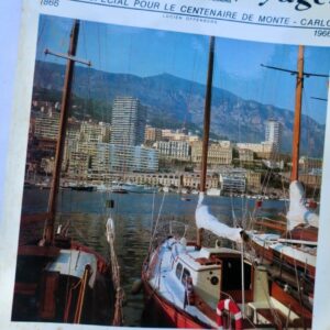 Monaco journal des voyages 1966 centenaire de Monte-Carlo