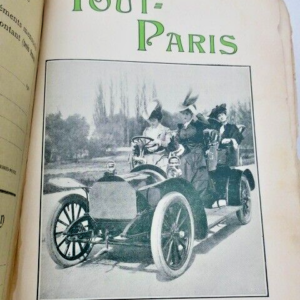 PARIS Tout-Paris. Annuaire de la Société Parisienne 1908
