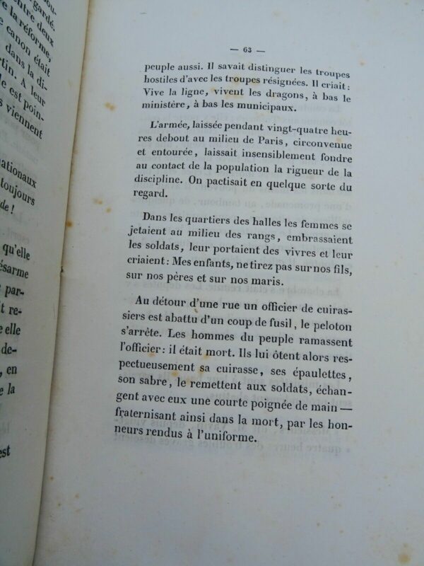 PELLETAN Eugène Histoire des trois journées de février 1848 – Image 4