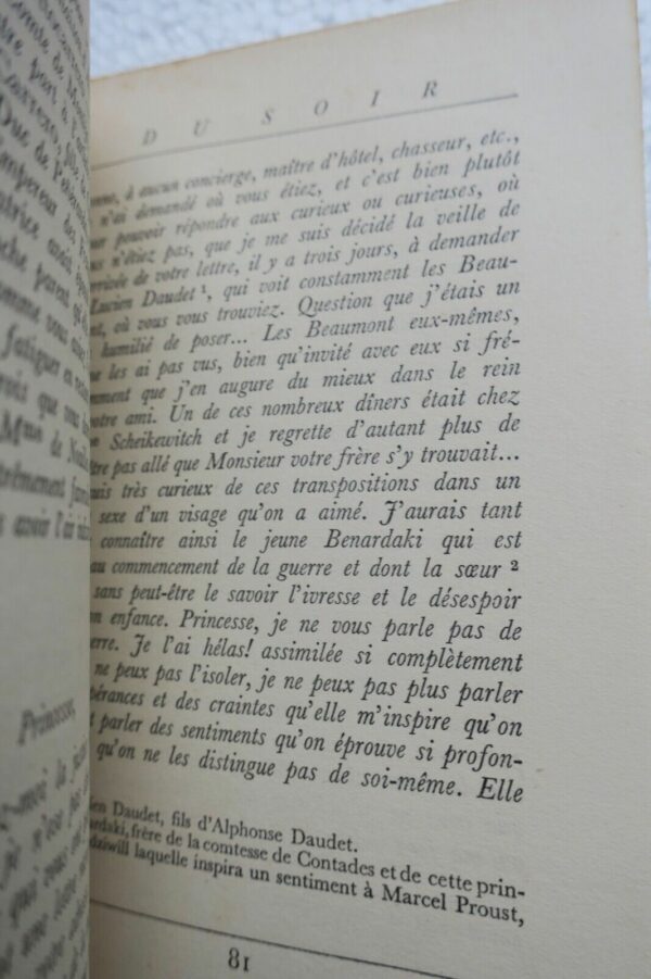 PROUST MORAND (Paul). Le Visiteur du soir – Image 5