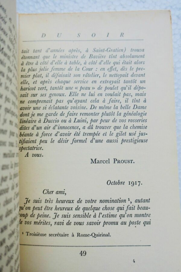 PROUST MORAND (Paul). Le Visiteur du soir – Image 6