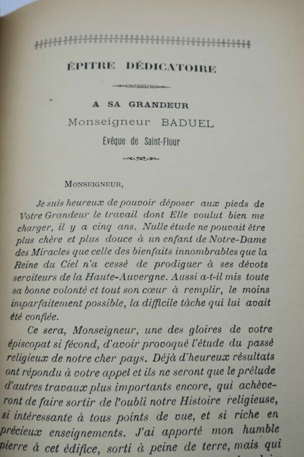 Pèlerinages et Sanctuaires de la Ste Vierge dans le diocèse de Saint-Flour 1888 – Image 10
