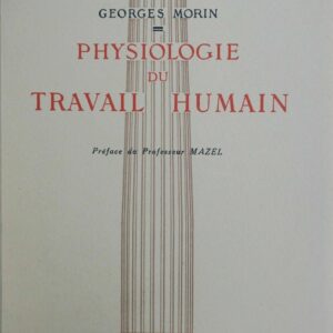 Physiologie du travail humain 1946