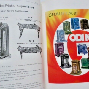 Poële  Catalogue Godin Album gal N°7 fonderies, emailleries & manufactures 1934