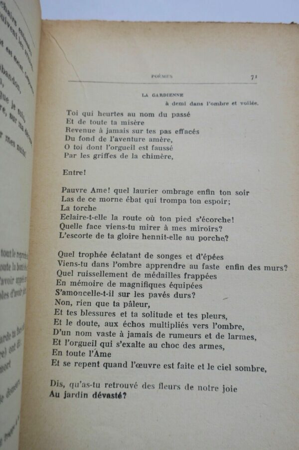 RÉGNIER (Henri de). Choix de poèmes + dédicace – Image 8
