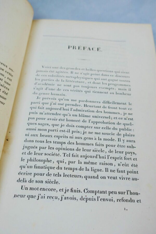 Rousseau (Jean-Jacques) Oeuvres Complete 1826 – Image 9