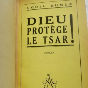 Russie DUMUR  Dieu protège le Tsar ! SP