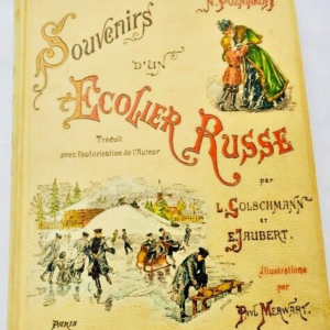 Russie Pozniakoff Souvenirs d'un écolier russe