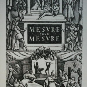SHAKESPEARE Mesure pour mesure ILLUSTRE par Gambert