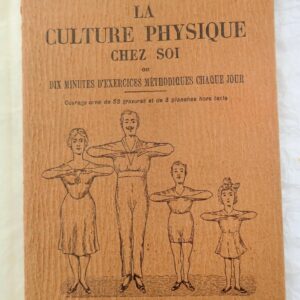 SPORT culture physique chez soi - 1923