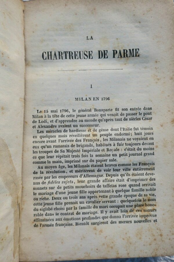 STENDHAL. La Chartreuse de Parme 1885 – Image 8