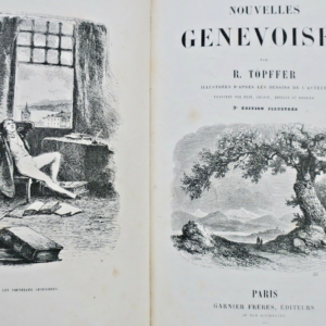 SUISSE TÖPFFER nouvelles genevoises 1851