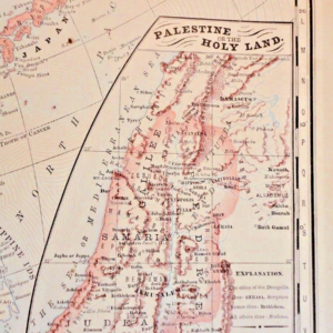 USA New Indexed Family Atlas of the United States 1884