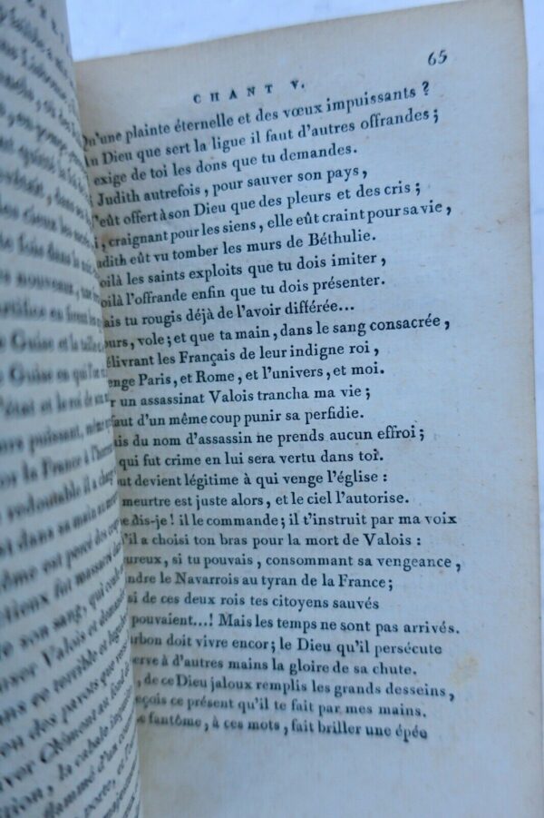 Voltaire La Henriade. Poëme 1813 – Image 4