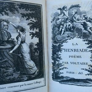 Voltaire La Henriade. Poëme 1813