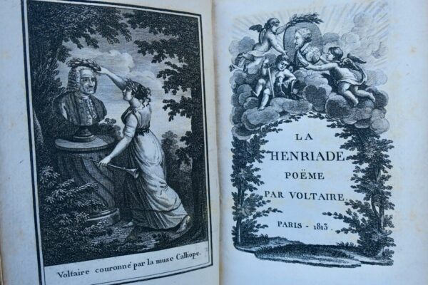 Voltaire La Henriade. Poëme 1813