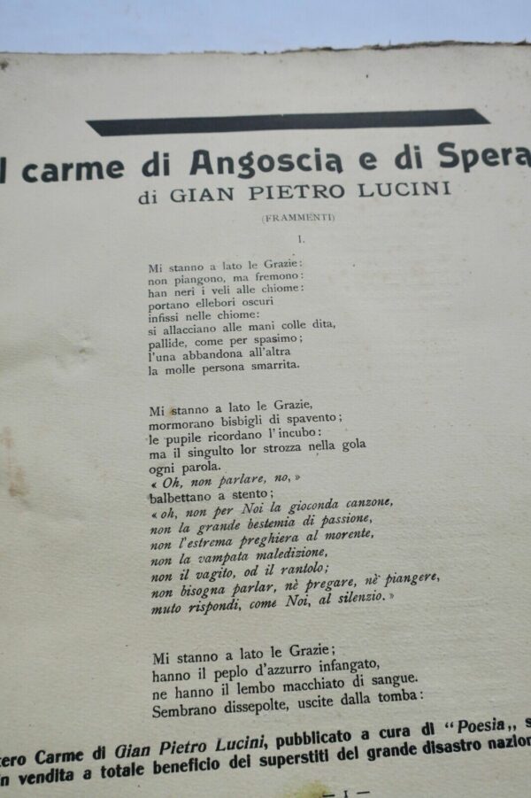 futurisme MARINETTI POESIA 1908-09 n°11-12 – Image 9