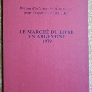 le marché du livre en argentine 1979