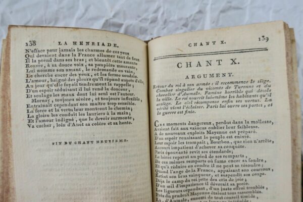 mini la henriade poème 1802 – Image 4