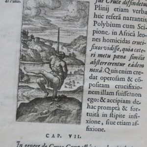 torture de cruce libri tres Ad sacarm profananamque historiam utiles 1594