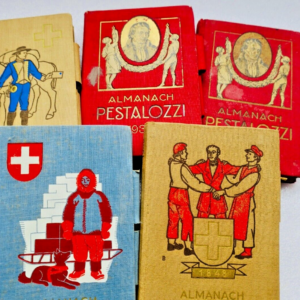 ALMANACH PESTALOZZI  AGENDA DE POCHE DES ECOLIERS SUISSES