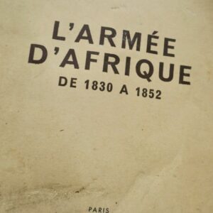 Armée d'Afrique de 1830 à 1852
