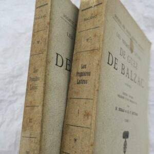 BALZAC (Jean-Louis Guez de) Les premières Lettres de Guez de Balzac 1618-1627