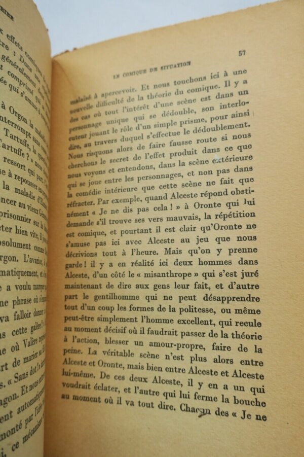 BERGSON HENRI Le rire, essai sur la signification du comique 1947 – Image 4