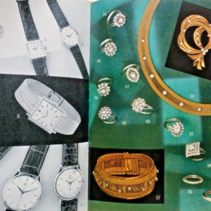 Bijoux imprimerie Draeger Omega, Jaeger-Le Coultre... 1961