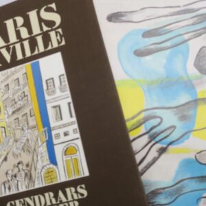 CENDRARS Paris ma ville. Paris, Bibliothèque des arts, 1987