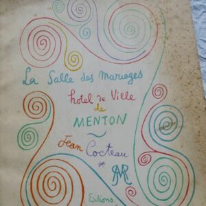 COCTEAU La salle des mariages. Hôtel de ville de Menton