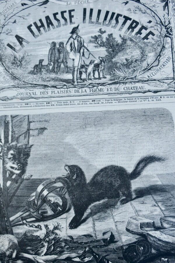 Chasse illustrée - Journal des plaisirs de la ferme et du château 1868-1869 – Image 9