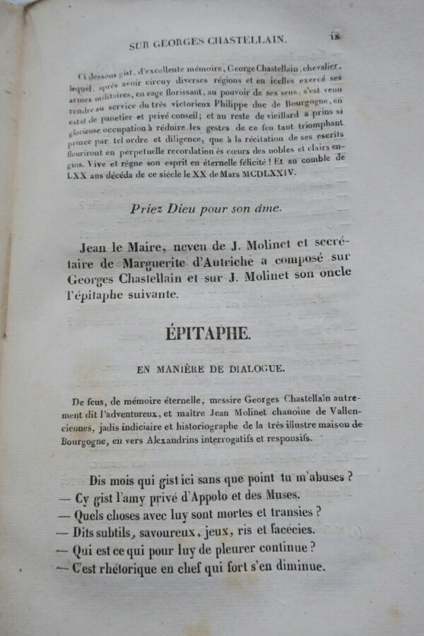 Chronique de J. de Lalain / Chastellain / Buchon – Image 7