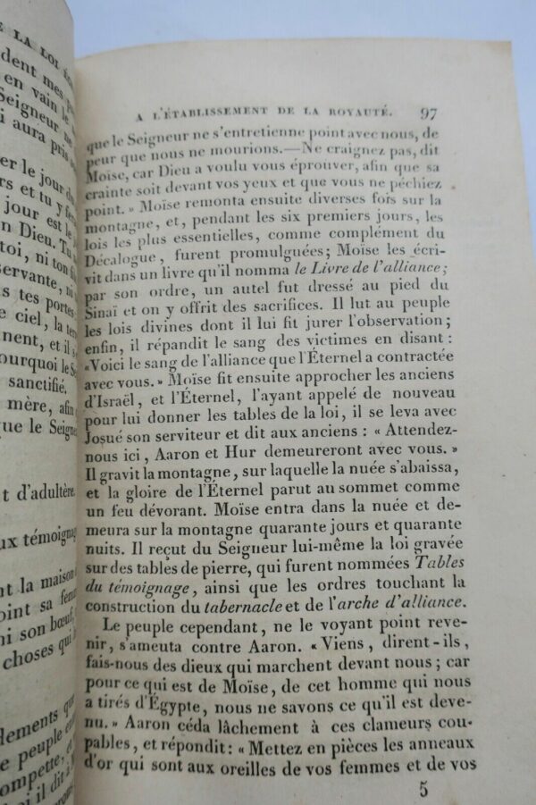 DE BONNECHOSE EMILE HISTOIRE SACREE OU PRECIS HISTORIQUE 1839 – Image 6