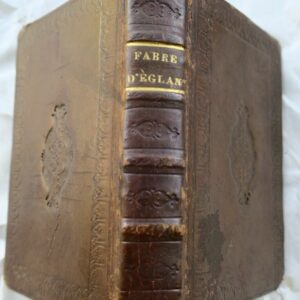 FABRE D'EGLANTINE OEUVRES DE FABRE D'EGLANTINE. 1826
