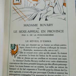FLAUBERT Incarnations de Madame Bovary