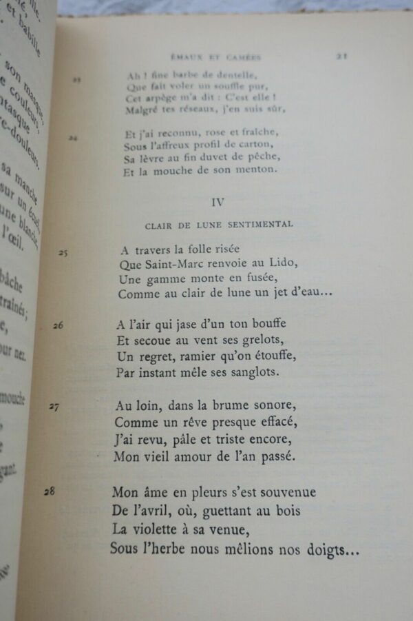GAUTIER, Théophile Emaux et Camées 1927 – Image 7